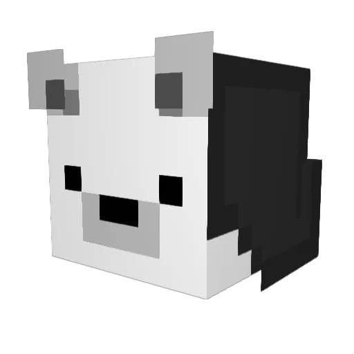 PolarrHQ Minecraft avatar head, 3D render