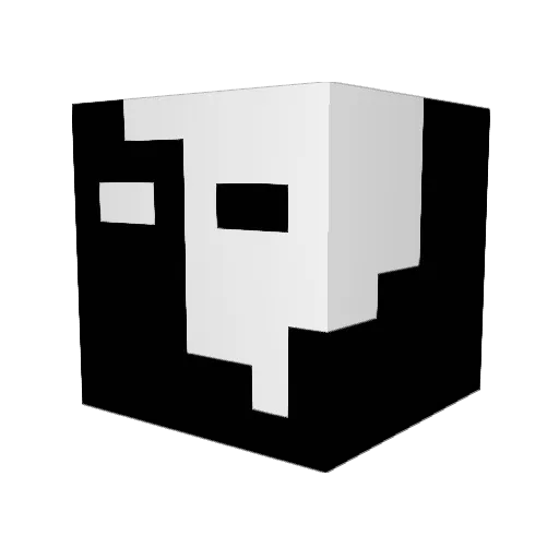 Polo5566 Minecraft avatar head, 3D render