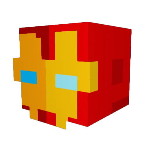 PoloGnaise_ Minecraft avatar head, 3D render