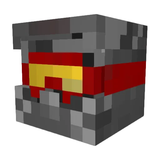 PoloWrc Minecraft avatar head, 3D render