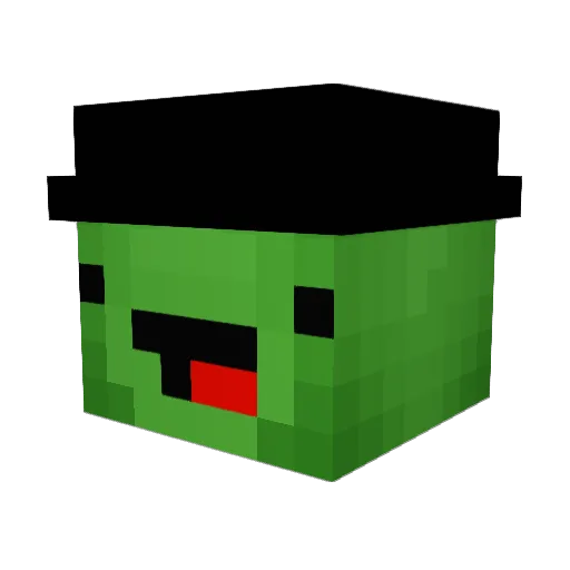 Polski31 Minecraft avatar head, 3D render
