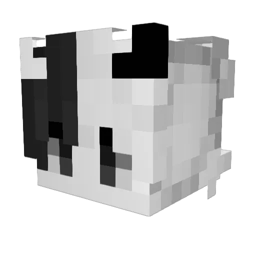 PolsssPaaPart4 Minecraft avatar head, 3D render