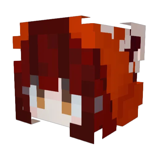 PolyPrototype Minecraft avatar head, 3D render