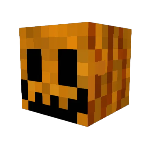PomGR Minecraft avatar head, 3D render