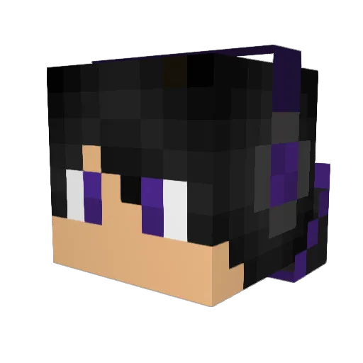 Pombo_02 Minecraft avatar head, 3D render
