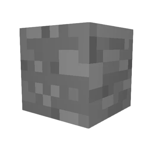PompYT Minecraft avatar head, 3D render