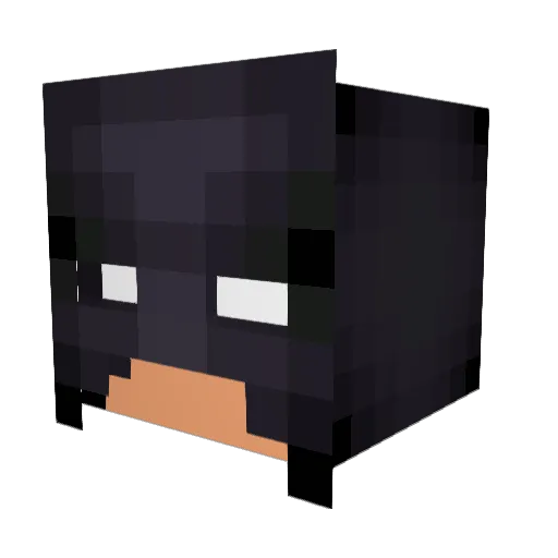 PomppaH Minecraft avatar head, 3D render