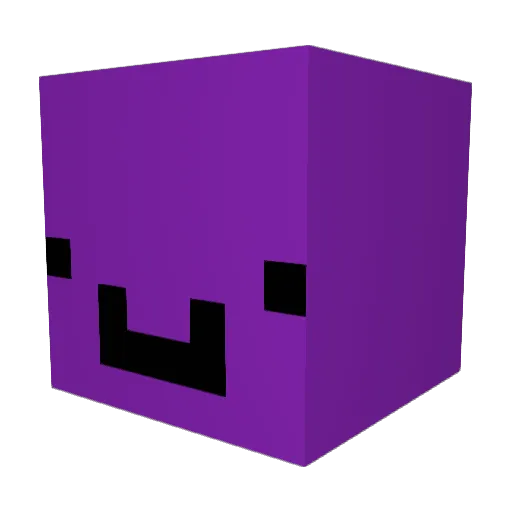 Ponchik3 Minecraft avatar head, 3D render