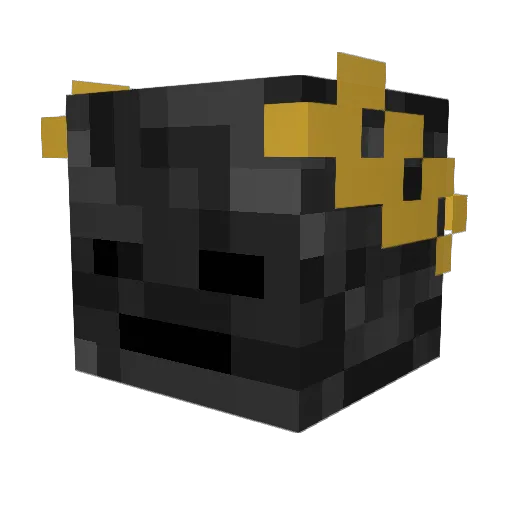 PonchoBraZZer Minecraft avatar head, 3D render