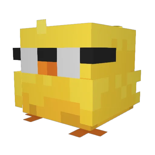Ponsonby_123 Minecraft avatar head, 3D render