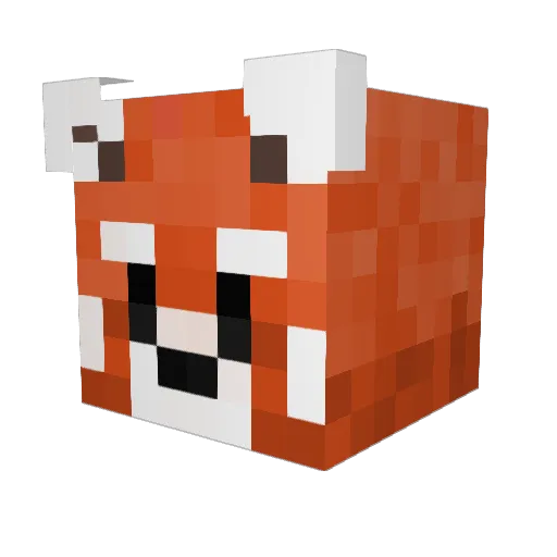 PonsterMenis008 Minecraft avatar head, 3D render