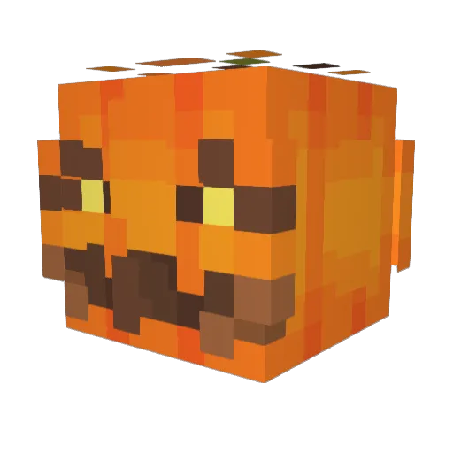 Pont_375 Minecraft avatar head, 3D render