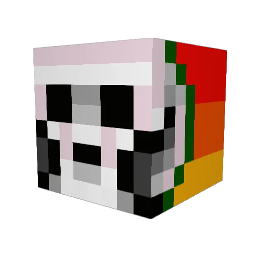 Poodlelover234 Minecraft avatar head, 3D render