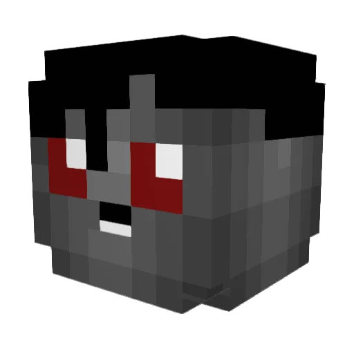 PoofyDragon79 Minecraft avatar head, 3D render