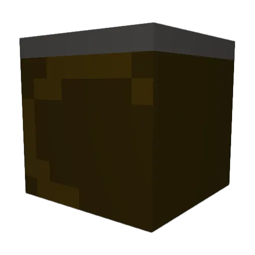 Poohead0 Minecraft avatar head, 3D render