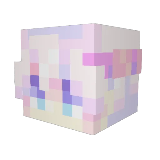 Poohead200615 Minecraft avatar head, 3D render