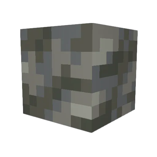 Pookalicioso Minecraft avatar head, 3D render