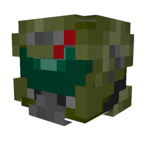 PoolGuy98 Minecraft avatar head, 3D render