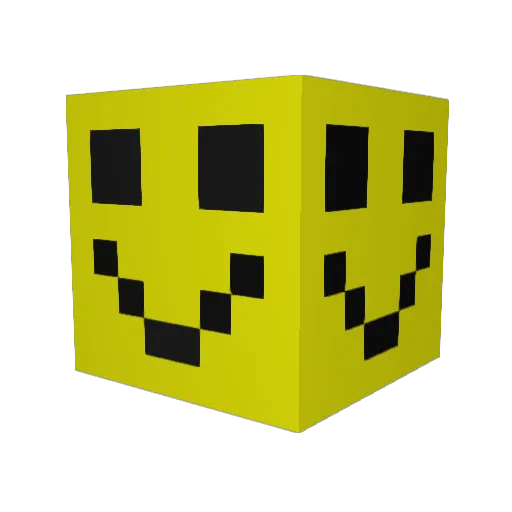 PoopJuggler Minecraft avatar head, 3D render