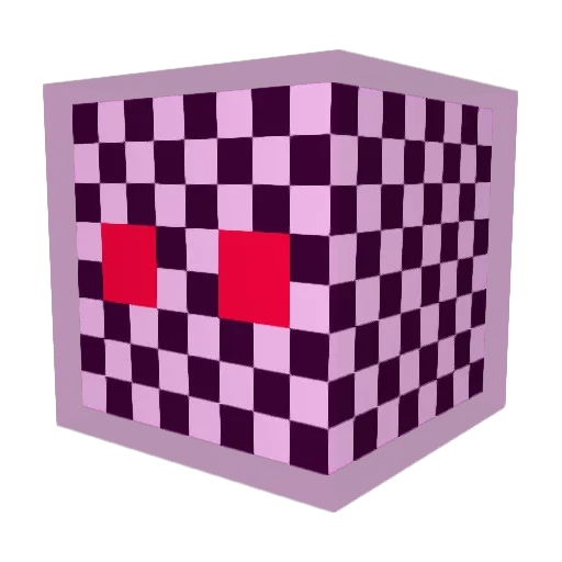 PopASmurf Minecraft avatar head, 3D render