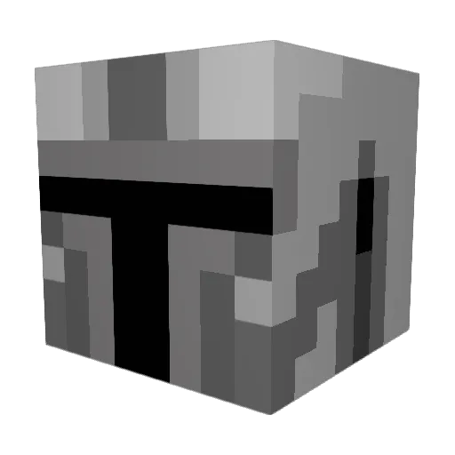 Pop_Benedict Minecraft avatar head, 3D render