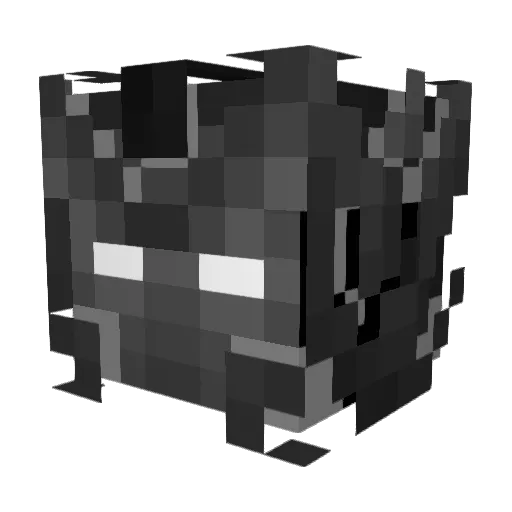 Pope3332 Minecraft avatar head, 3D render