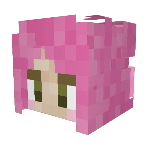 PopeOfChilliTown Minecraft avatar head, 3D render