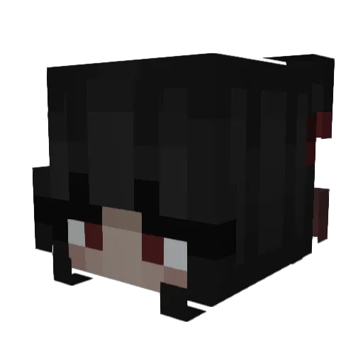 Pope_Franciss Minecraft avatar head, 3D render