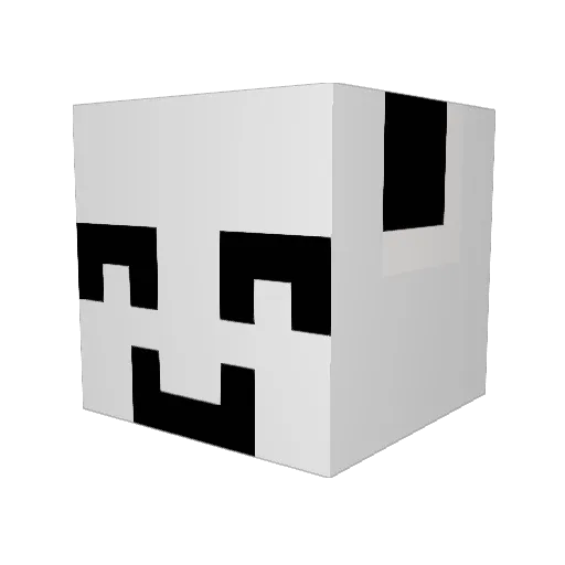 Popina_Papilana Minecraft avatar head, 3D render
