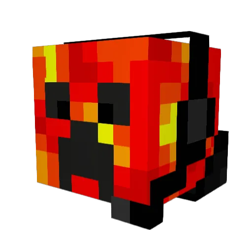 Popleh1 Minecraft avatar head, 3D render