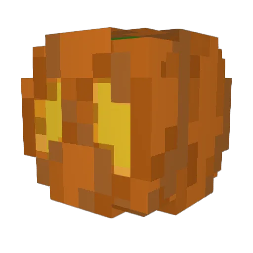 PopsOfSorts Minecraft avatar head, 3D render
