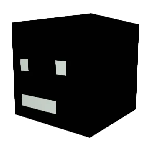 Pops_Morice Minecraft avatar head, 3D render