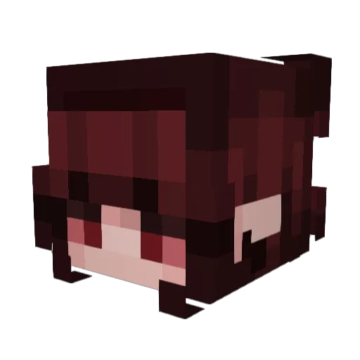 Poptart0104 Minecraft avatar head, 3D render