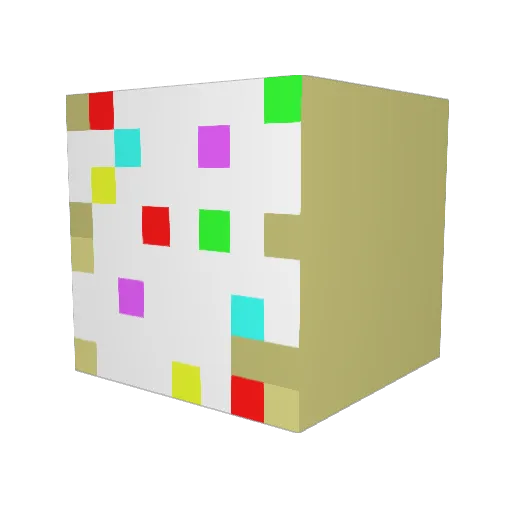 PoptartOverlord Minecraft avatar head, 3D render