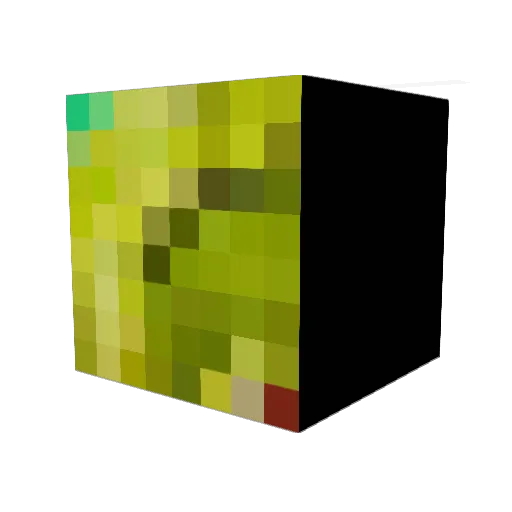 PopulusBus Minecraft avatar head, 3D render