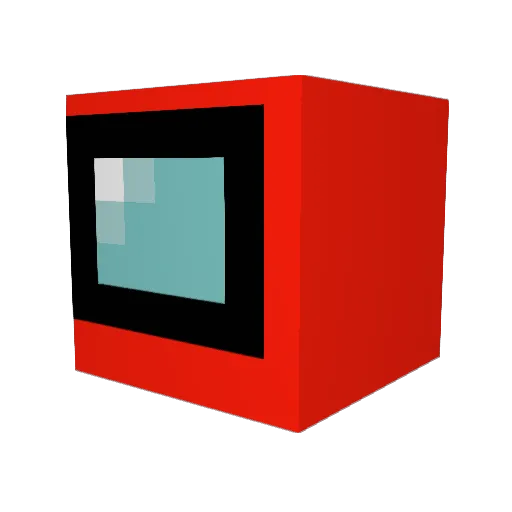Popzzygaming Minecraft avatar head, 3D render