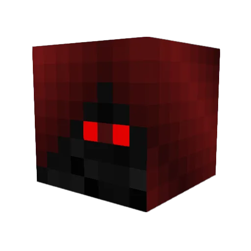 Porkalero Minecraft avatar head, 3D render