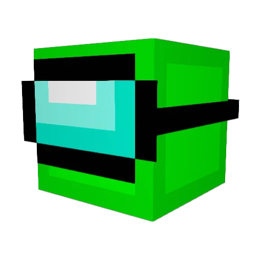 Porkchopagus Minecraft avatar head, 3D render