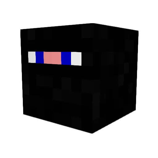 Pornoboy96 Minecraft avatar head, 3D render