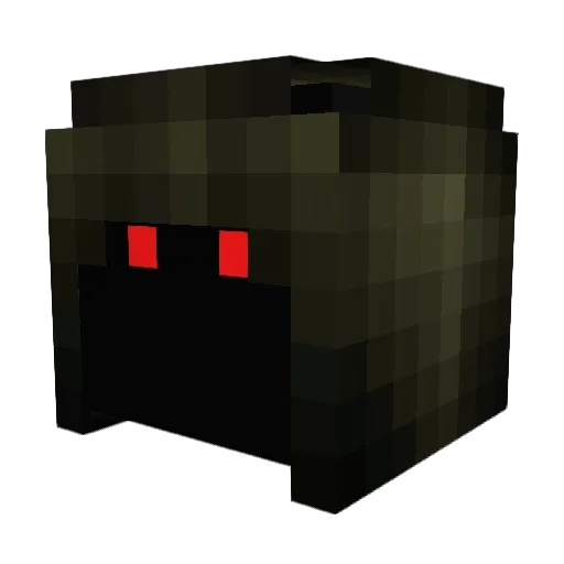 Poromauri Minecraft avatar head, 3D render