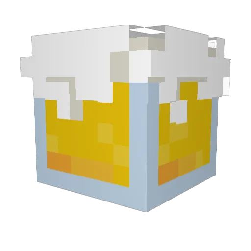PorosenokEgor Minecraft avatar head, 3D render