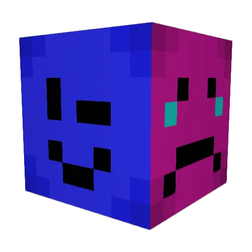 PorridgeMan Minecraft avatar head, 3D render