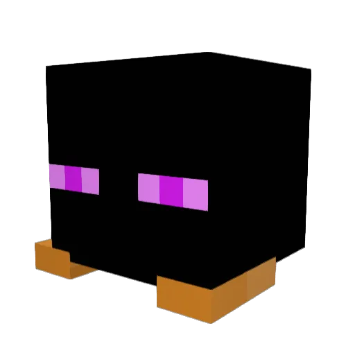 PortalJac Minecraft avatar head, 3D render