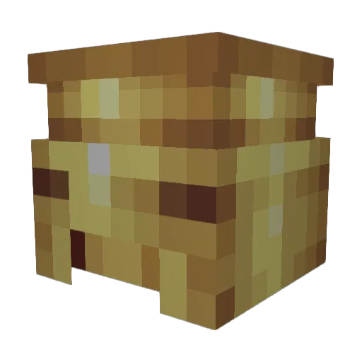 Portal_Potato Minecraft avatar head, 3D render