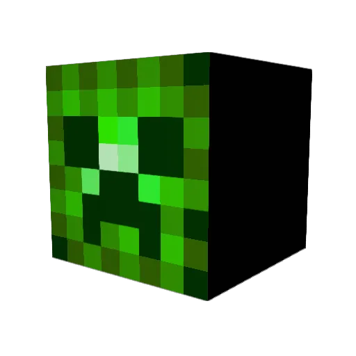 Portervon1 Minecraft avatar head, 3D render