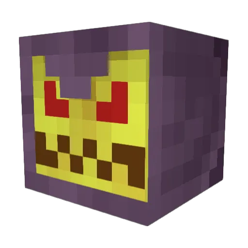 PortexX Minecraft avatar head, 3D render
