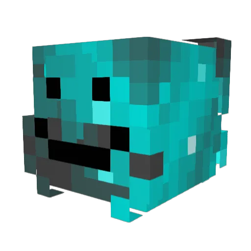 Porticon007 Minecraft avatar head, 3D render