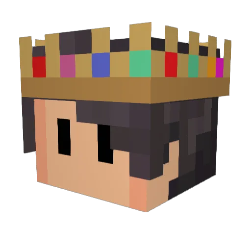 PoshBoyWill Minecraft avatar head, 3D render