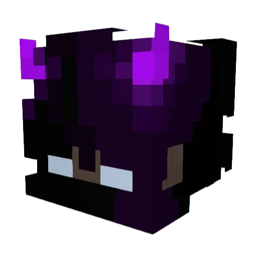 PosiTheKing1 Minecraft avatar head, 3D render
