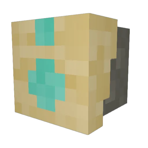 PossiblyGallant Minecraft avatar head, 3D render
